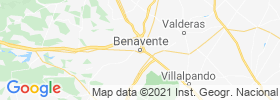 Benavente map